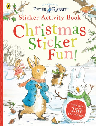 Supplemental image for 9780241433607 - Peter Rabbit Christmas Fun Sticker Activity Book
