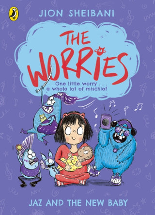 Cover image for 9780241438633 - The Worries: Jaz and the New Baby