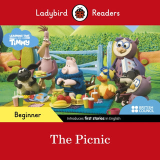 Cover image for 9780241440032 - Ladybird Readers Beginner Level - Timmy Time - The Picnic (ELT Graded Reader)