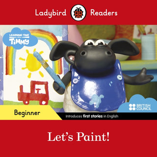 Supplemental image for 9780241440117 - Ladybird Readers Beginner Level - Timmy Time - Let's Paint! (ELT Graded Reader)