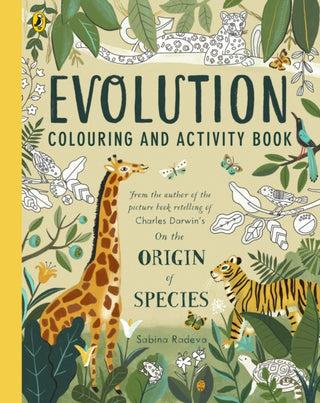 Cover image for 9780241446195 - Evolution Colouring and Activity Book