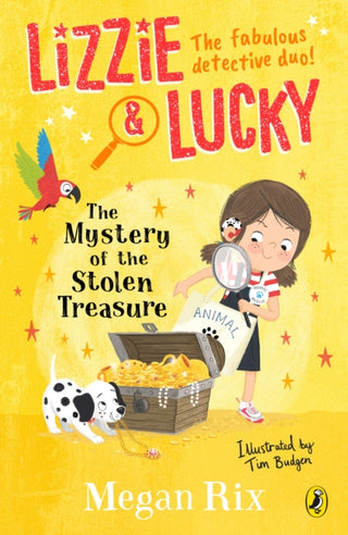 Cover image for 9780241455531 - Lizzie and Lucky: The Mystery of the Stolen Treasure