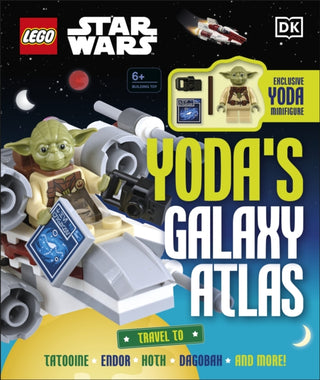 Cover image for 9780241467657 - LEGO Star Wars Yoda's Galaxy Atlas