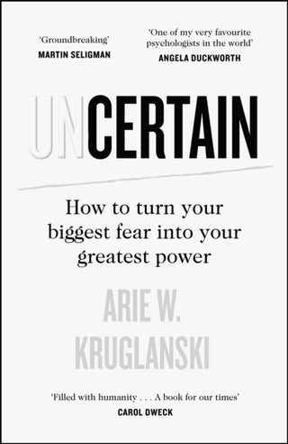 Cover image for 9780241467695 - Uncertain