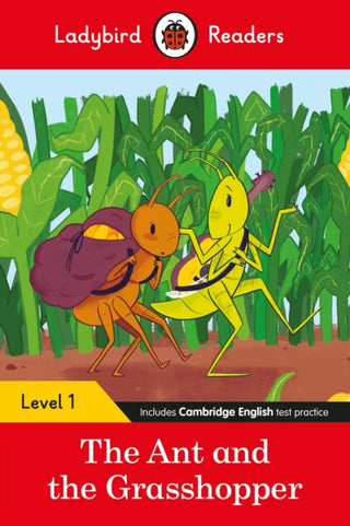 Supplemental image for 9780241475584 - Ladybird Readers Level 1 - The Ant and the Grasshopper (ELT Graded Reader)