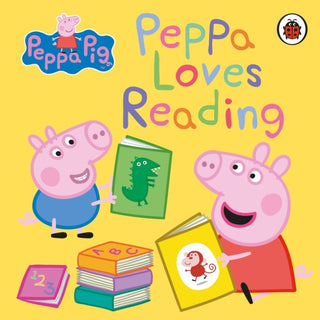 Cover image for 9780241476345 - Peppa Pig: Peppa Loves Reading