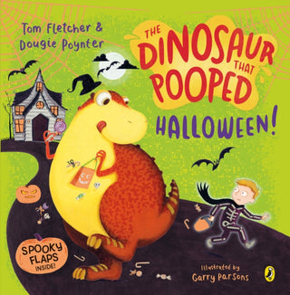 Cover image for 9780241488836 - The Dinosaur that Pooped Halloween!