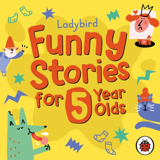 Cover image for 9780241492543 - Ladybird Funny Stories for 5 Year Olds