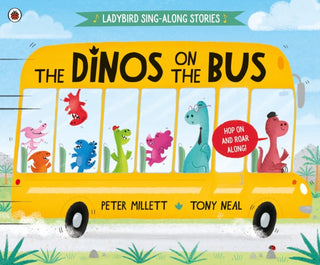 Cover image for 9780241493618 - The Dinos on the Bus