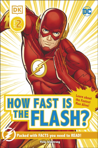 Cover image for 9780241500910 - DC How Fast Is The Flash? Reader Level 2
