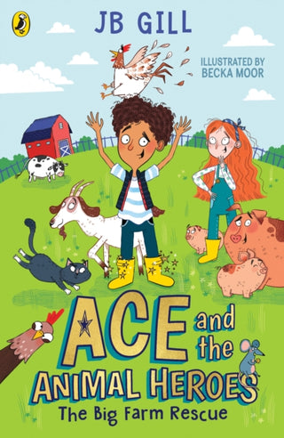 Cover image for 9780241514467 - Ace and the Animal Heroes: The Big Farm Rescue