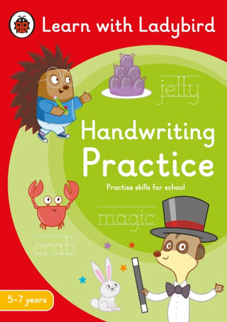 Cover image for 9780241515433 - Handwriting Practice: A Learn with Ladybird Activity Book 5-7 years