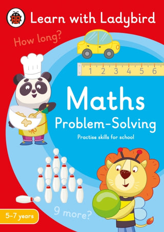 Cover image for 9780241515440 - Maths Problem-Solving: A Learn with Ladybird Activity Book 5-7 years