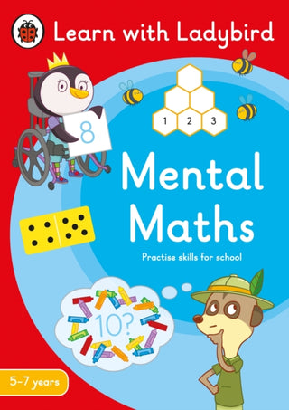 Cover image for 9780241515457 - Mental Maths: A Learn with Ladybird Activity Book 5-7 years