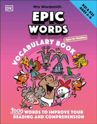 Cover image for 9780241527122 - Mrs Wordsmith Epic Words Vocabulary Book, Ages 4-8 (Key Stages 1-2)
