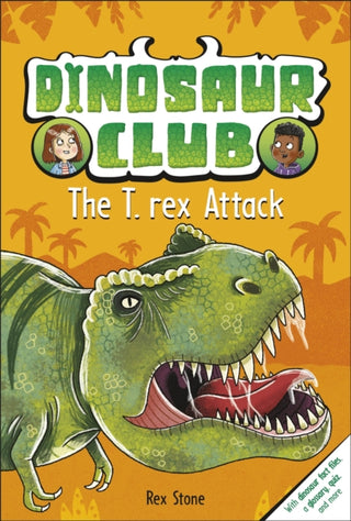 Cover image for 9780241533406 - Dinosaur Club: The T. Rex Attack