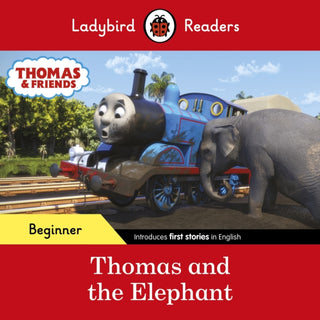 Cover image for 9780241533680 - Ladybird Readers Beginner Level - Thomas the Tank Engine - Thomas and the Elephant (ELT Graded Reader)