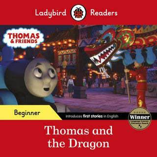Cover image for 9780241533697 - Ladybird Readers Beginner Level - Thomas the Tank Engine - Thomas and the Dragon (ELT Graded Reader)