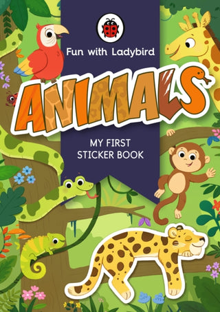 Cover image for 9780241535073 - Fun With Ladybird: My First Sticker Book: Animals