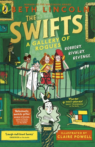 Cover image for 9780241536476 - The Swifts: A Gallery of Rogues