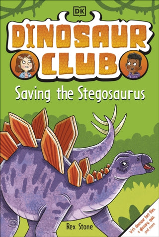 Cover image for 9780241538500 - Dinosaur Club: Saving the Stegosaurus