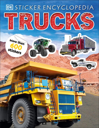 Supplemental image for 9780241538692 - Sticker Encyclopedia Trucks