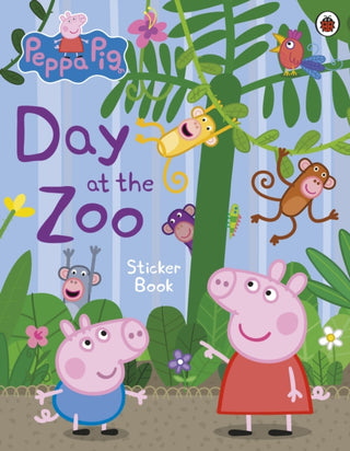 Cover image for 9780241543337 - Peppa Pig: Day at the Zoo Sticker Book