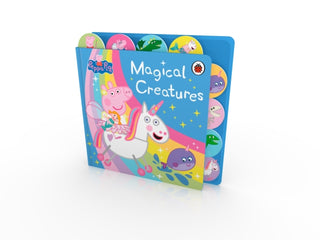 Cover image for 9780241543368 - Peppa Pig: Magical Creatures Tabbed Board Book