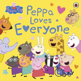Cover image for 9780241543405 - Peppa Pig: Peppa Loves Everyone