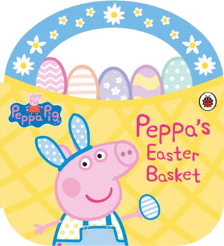 Cover image for 9780241543467 - Peppa Pig: Peppa's Easter Basket Shaped Board Book