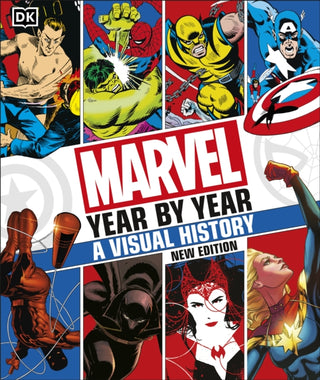 Cover image for 9780241544631 - Marvel Year By Year A Visual History New Edition