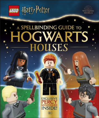 Cover image for 9780241544648 - LEGO Harry Potter A Spellbinding Guide to Hogwarts Houses