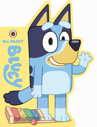 Cover image for 9780241551851 - Bluey: All About Bluey
