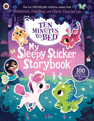 Cover image for 9780241554234 - Ten Minutes to Bed: My Sleepy Sticker Storybook