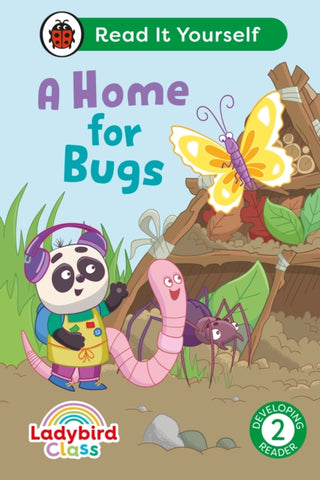Cover image for 9780241563960 - Ladybird Class A Home for Bugs: Read It Yourself - Level 2 Developing Reader