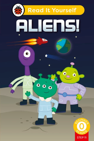 Supplemental image for 9780241564400 - Aliens! (Phonics Step 11): Read It Yourself - Level 0 Beginner Reader