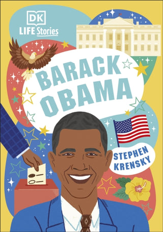Cover image for 9780241569894 - DK Life Stories Barack Obama