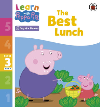 Cover image for 9780241576281 - Learn with Peppa Phonics Level 3 Book 7 – The Best Lunch (Phonics Reader)