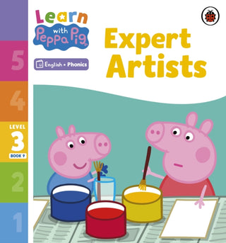 Supplemental image for 9780241576335 - Learn with Peppa Phonics Level 3 Book 9 – Expert Artists (Phonics Reader)