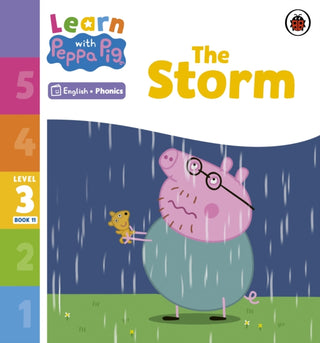 Supplemental image for 9780241576359 - Learn with Peppa Phonics Level 3 Book 11 – The Storm (Phonics Reader)