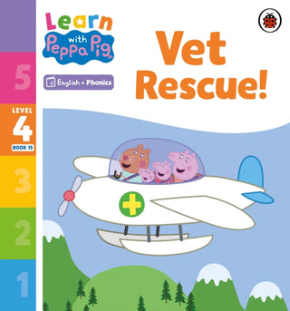 Supplemental image for 9780241576892 - Learn with Peppa Phonics Level 4 Book 15 – Vet Rescue! (Phonics Reader)