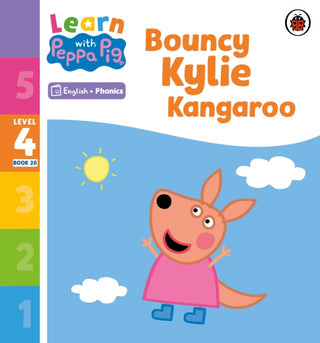 Cover image for 9780241579879 - Learn with Peppa Phonics Level 4 Book 20 – Bouncy Kylie Kangaroo (Phonics Reader)