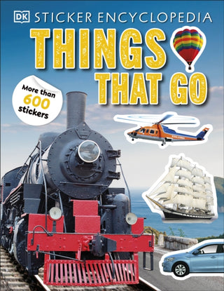 Cover image for 9780241585115 - Sticker Encyclopedia Things That Go
