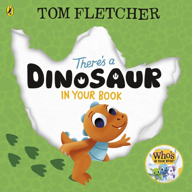 Cover image for 9780241591314 - There's a Dinosaur in Your Book