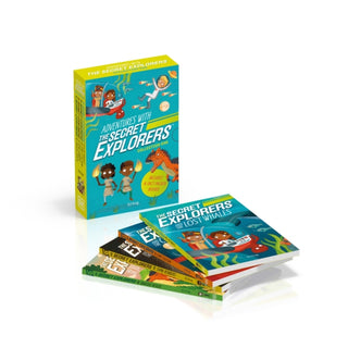 Cover image for 9780241595596 - Adventures with The Secret Explorers: Collection One