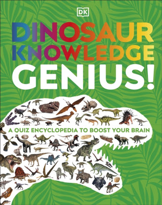 Cover image for 9780241595725 - Dinosaur Knowledge Genius!