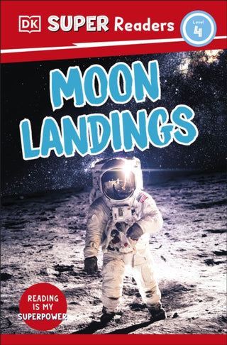 Cover image for 9780241600757 - DK Super Readers Level 4 Moon Landings