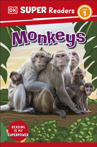Cover image for 9780241600795 - DK Super Readers Level 1 Monkeys