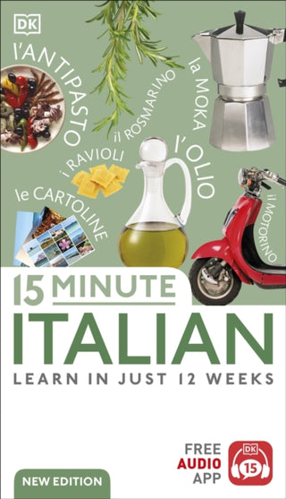 Cover image for 9780241601358 - 15 Minute Italian