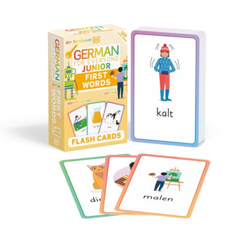 Cover image for 9780241601419 - German for Everyone Junior First Words Flash Cards